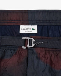 Lacoste Men’s Ombré Print Nylon Cargo Shorts – Navy Blue GH9659-51-EIX