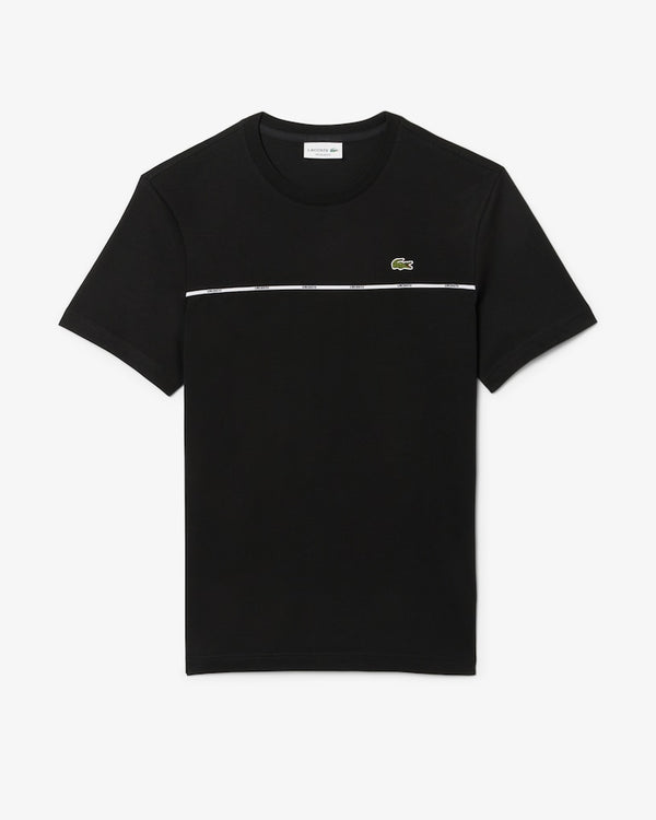 Lacoste Men’s Logo Trim Short Set – Black