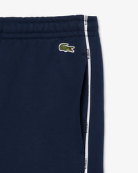Lacoste Men's Logo Trim Short Set - Navy Blue