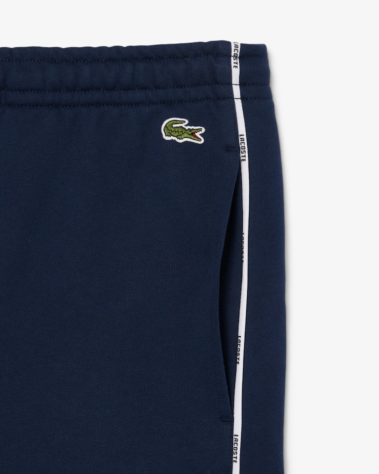 Lacoste Men's Logo Trim Short Set - Navy Blue