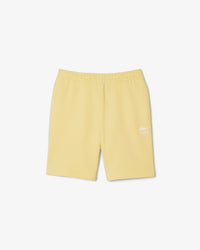 Lacoste Men's Printed cotton short Set - Yellow