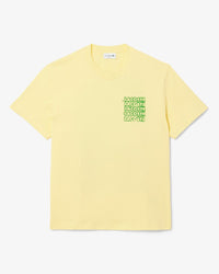 Lacoste Men's Long Branded Short Set - Yellow