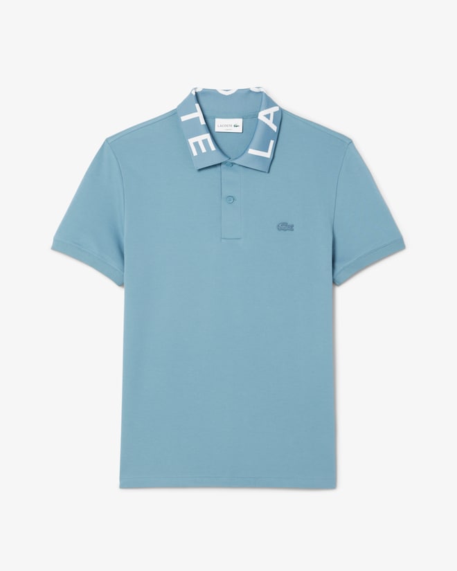 Lacoste Men's Slim Fit Branded Polo - Blue PH9538-51-HD9