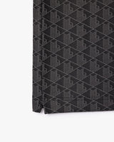 Lacoste Men's Classic Fit Monogram Polo - Black/Dark Gray DH1417-51-4PC