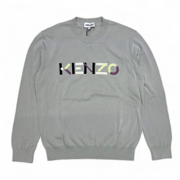KENZO (grey Multicolor classic jum Sweater)