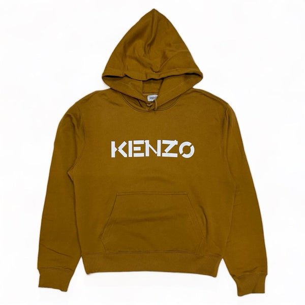 KENZO (Brown Logo classic hoodie)