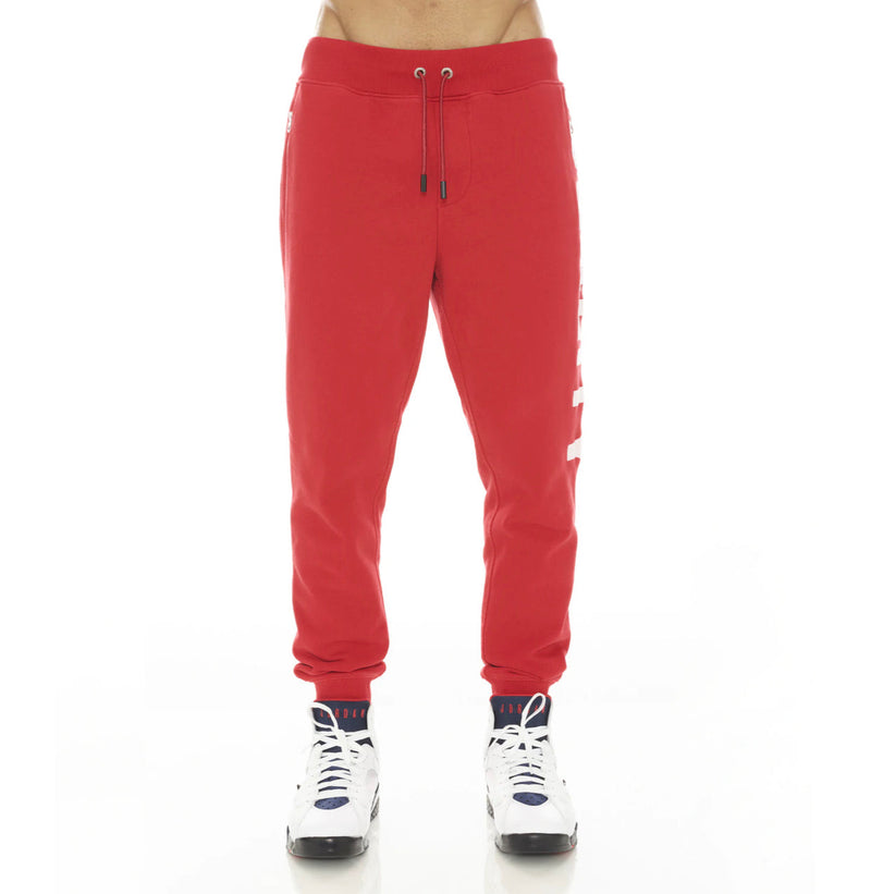 Cult of Individuality Men’s Joggers Red/White