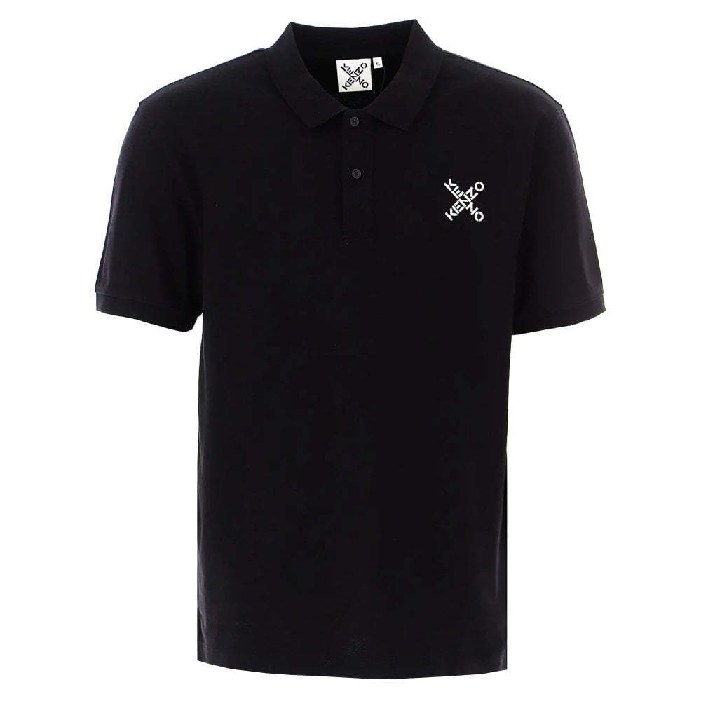 Kenzo Sport Polo - Black (K42 P 206) | Men’s Polo Shirt