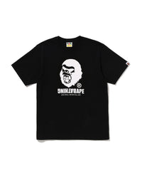 Bape Graffiti Ape Head Tee Black