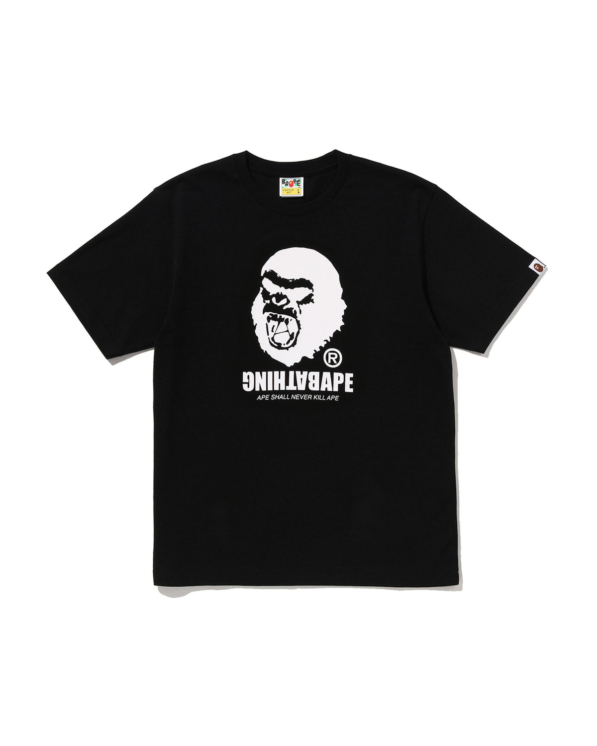 Bape Graffiti Ape Head Tee Black