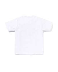 Bape Busy Work Tee White X Black