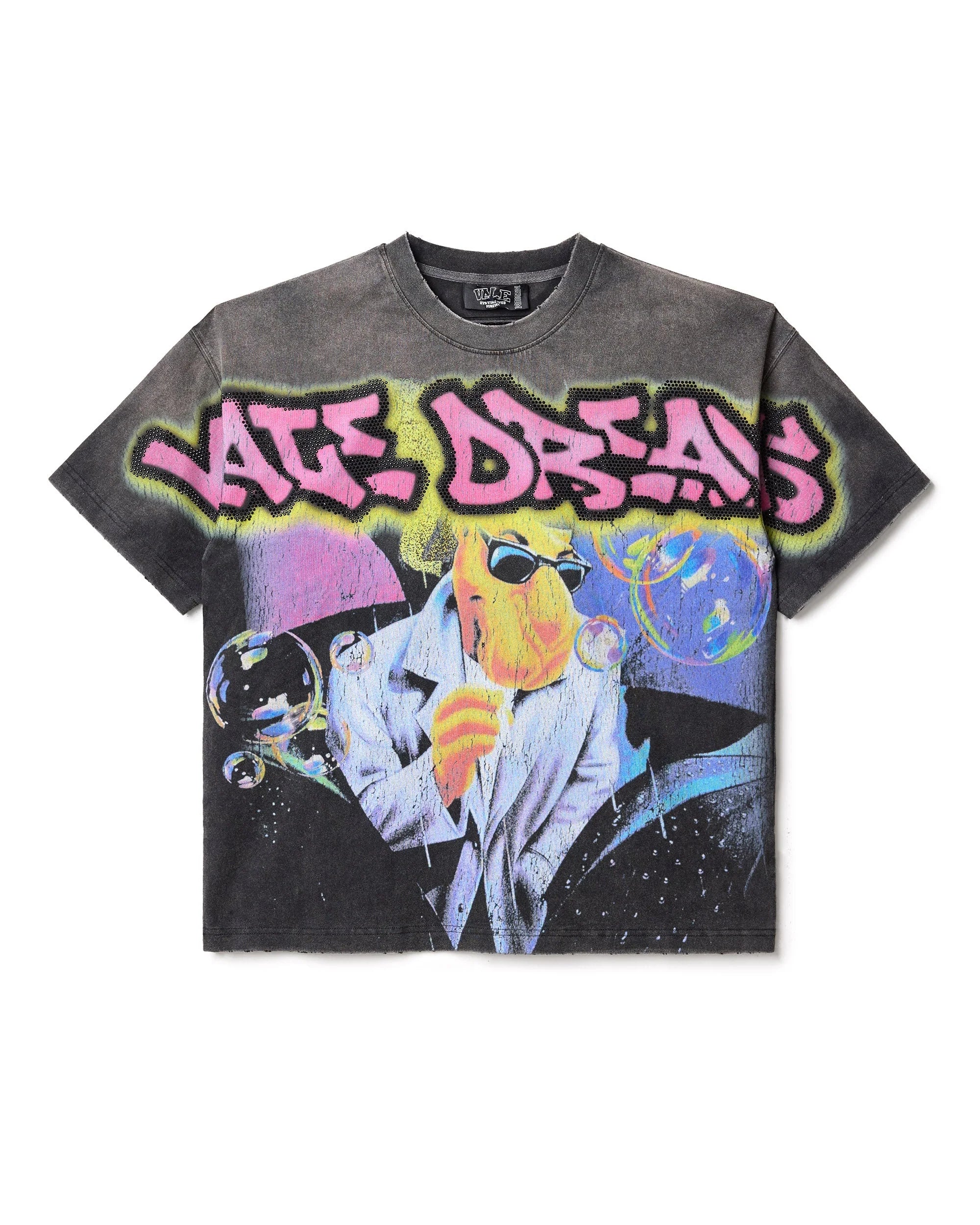 Vale Forever Camel Bling Big Tee Black