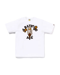Bape Tiger Camo Milo Tee White X Beige