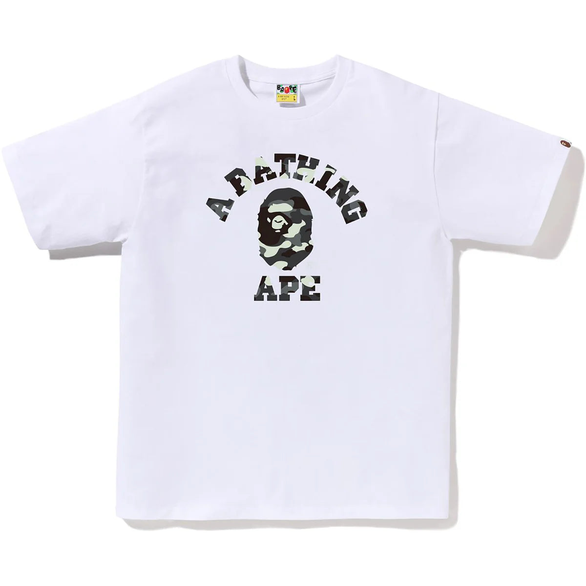 Bape Men’s City Camo College Tee White
