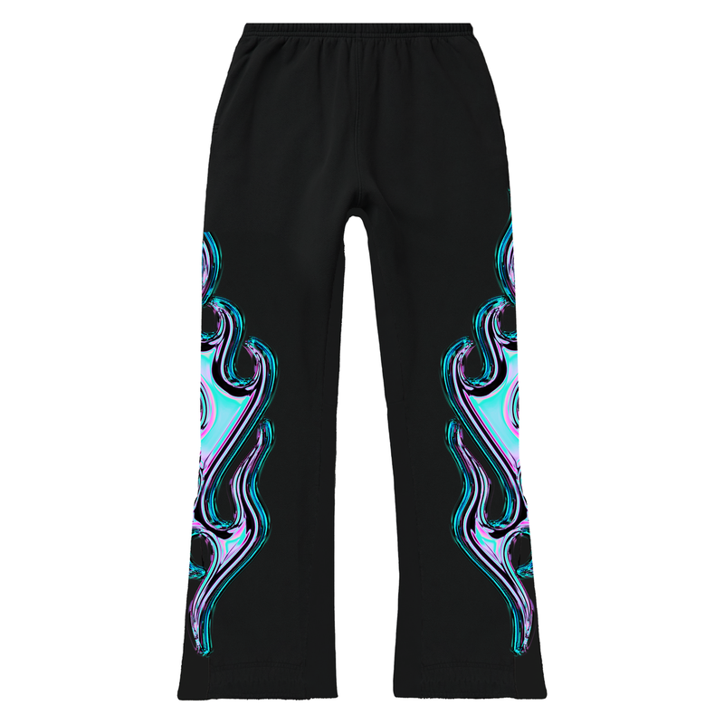 Wknd riot Glass skull jogging set black