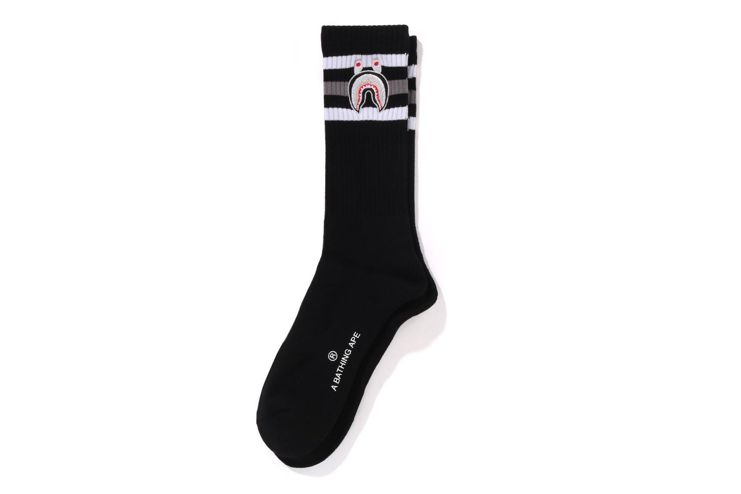 Bape Men's Shark Socks Black