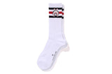 Bape Men's Shark Socks white