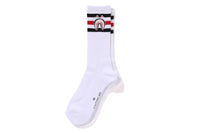 Bape Men's Shark Socks white