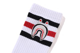 Bape Men's Shark Socks white