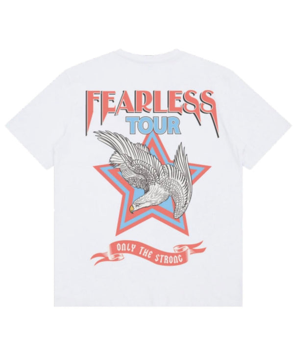 Roku Studio (White "Fearless tour" t-shirt)
