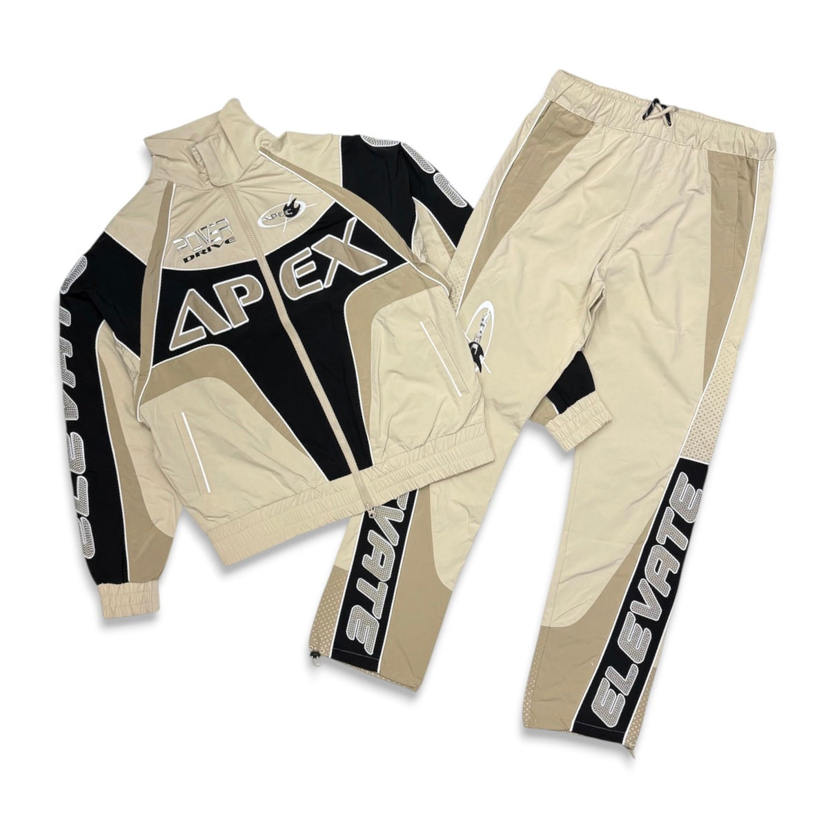 Smoke Rise Elevate Windbreaker Set Light Khaki