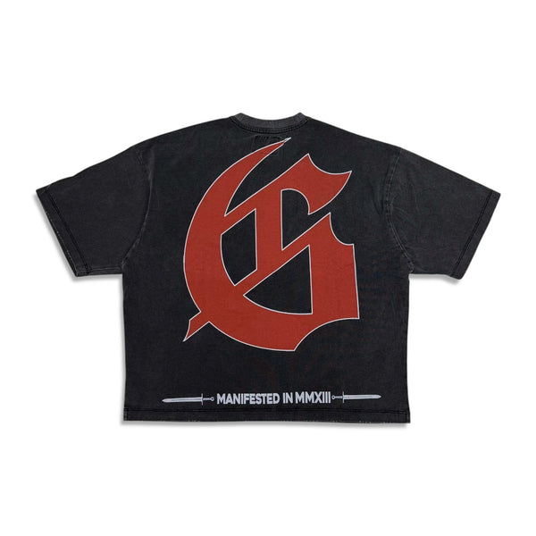 Godspeed Sea Sick T-shirt – Grey Wash