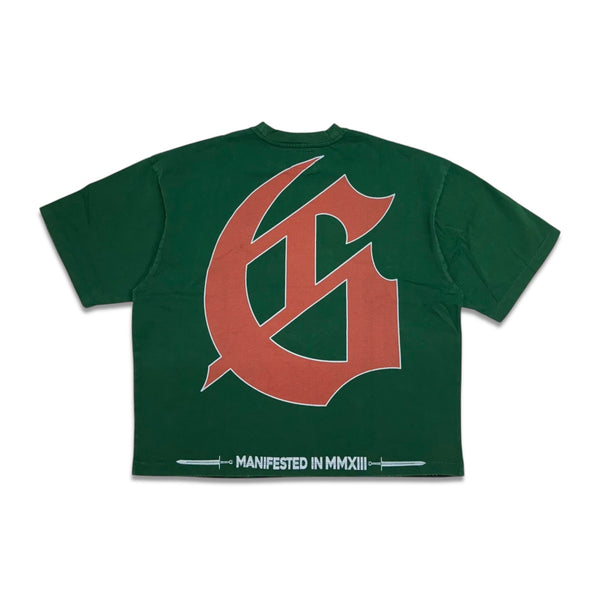 Godspeed Sea Sick T-shirt – Green
