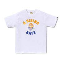 Bape Men's A Rising Bape Tee White