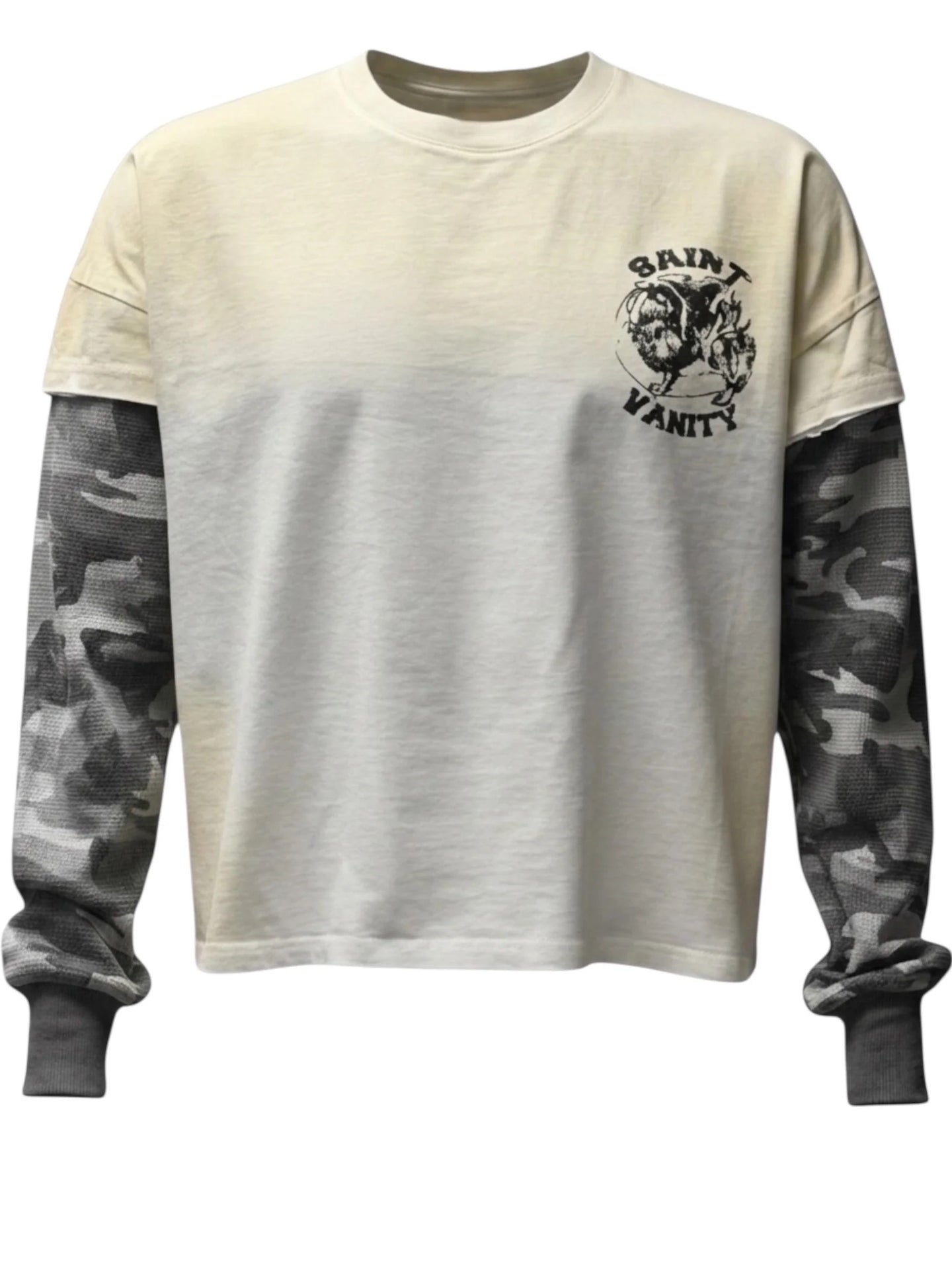 Saint Vanity Smoke Camo Thermal L/S Tee