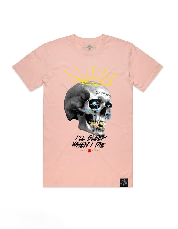 Hasta muerte (Pale Pink "Skull Tears" t-shirt)