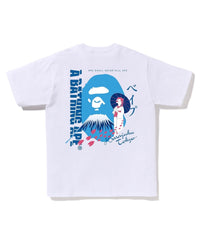 Bape Japan Souvenir Big Ape Head Tee White