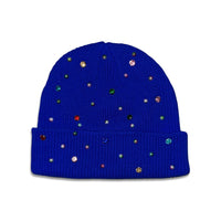 Rhinestone Pearls Multicolor Beanies