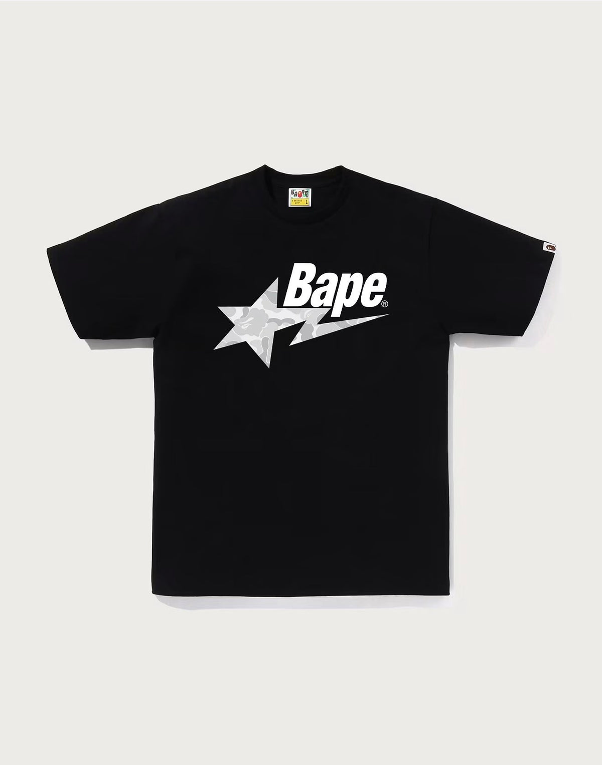Bape Camo Sta Tee Black X Grey