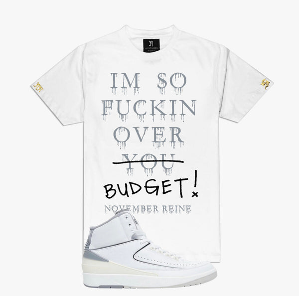 November Reine (White / Grey "Budget" T-Shirt)