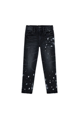 Purple Brand Kids' Paint Repair Jeans Black