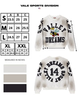 Vale Forever Insignia Crewneck Sweater White