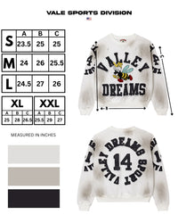 Vale Forever Insignia Crewneck Sweater White
