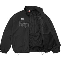 Supreme X Umbro Rhinestone Track Jacket Black