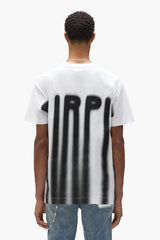 Purple brand blurred tee white