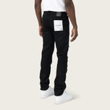 Smoke Rise Authentic Washed Jeans Jet Black
