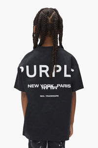 Purple Brand Kids' Cities Tee Black