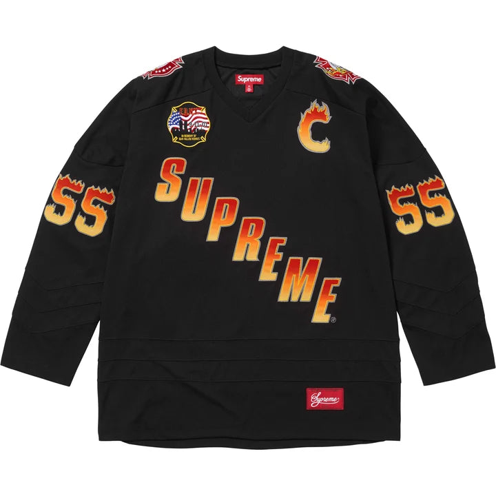 Supreme / FDNY Hockey Jersey Black