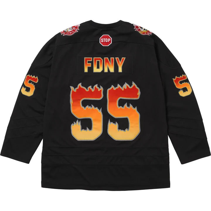 Supreme / FDNY Hockey Jersey Black