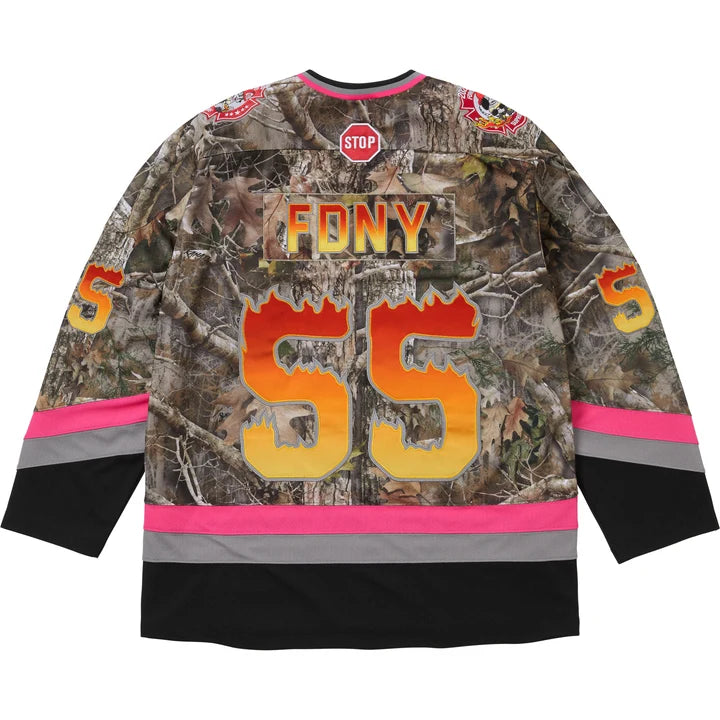 Supreme / FDNY Hockey Jersey TrueTimber Kanati Camo