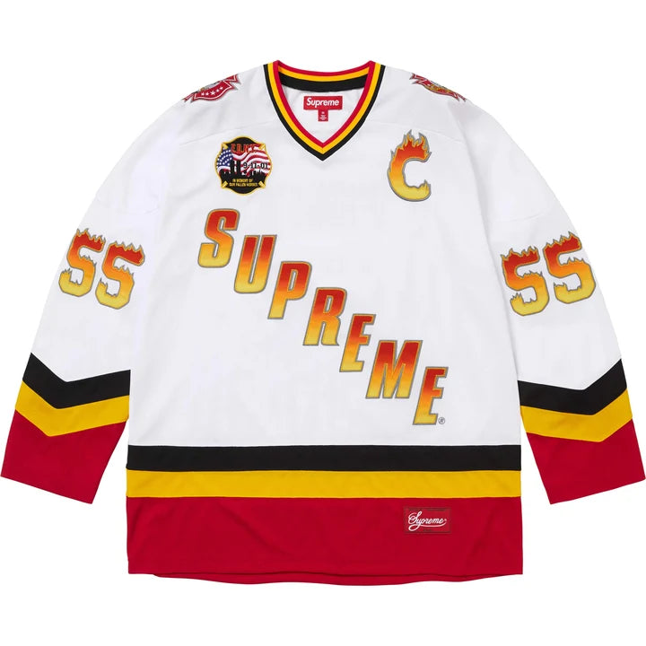 Supreme / FDNY Hockey Jersey White