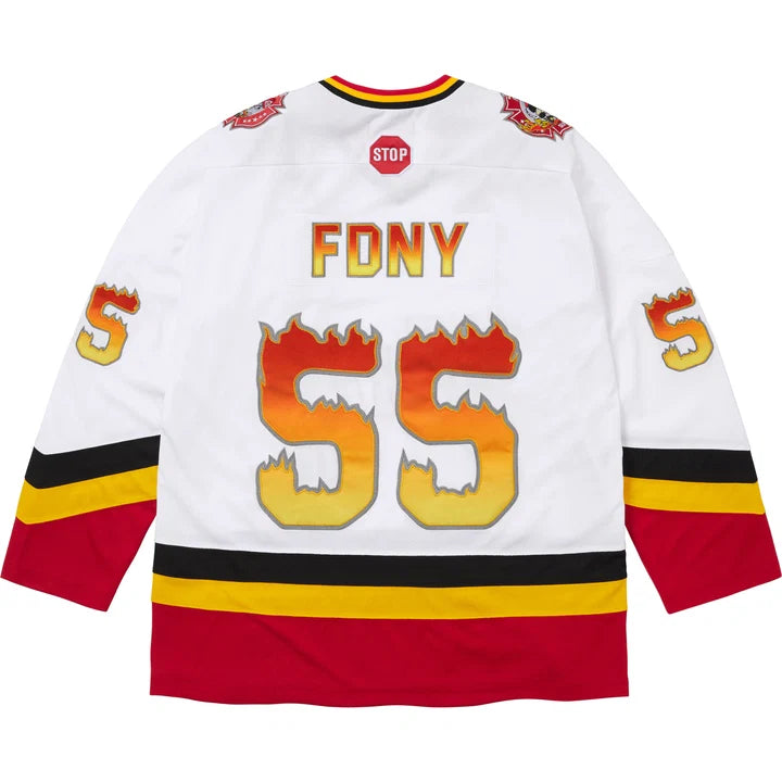 Supreme / FDNY Hockey Jersey White