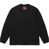 Supreme Intarsia L/S Tee Black