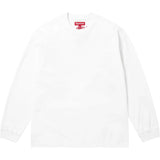 Supreme Intarsia L/S Tee White