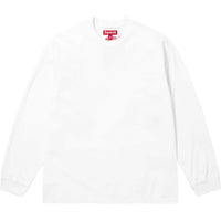 Supreme Intarsia L/S Tee White