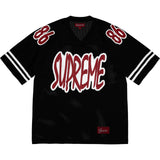 Supreme Reflective Football Jersey Black